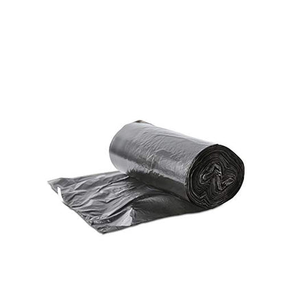 Presto! Garbage Bags, Medium - (19 x 21 Inches) - 30 Bags/Roll, 180 Count (Pack Of 6, Black), Plastic