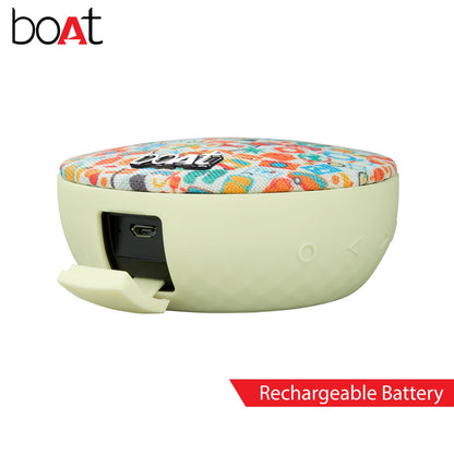 boAt Stone 260 4W Bluetooth Speaker with Upto 9 Hours Playback, IPX5 and Carabiner(Voyage)