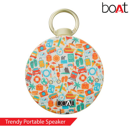 boAt Stone 260 4W Bluetooth Speaker with Upto 9 Hours Playback, IPX5 and Carabiner(Voyage)