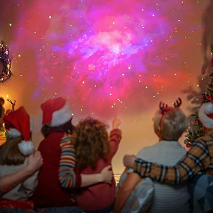 DesiDiya® Astronaut Galaxy Projector with Remote Control - 360° Adjustable Timer Kids Astronaut Nebula Night Light, for Gifts,Baby Adults Bedroom, Gaming Room, Home and Party (Corded Electric)