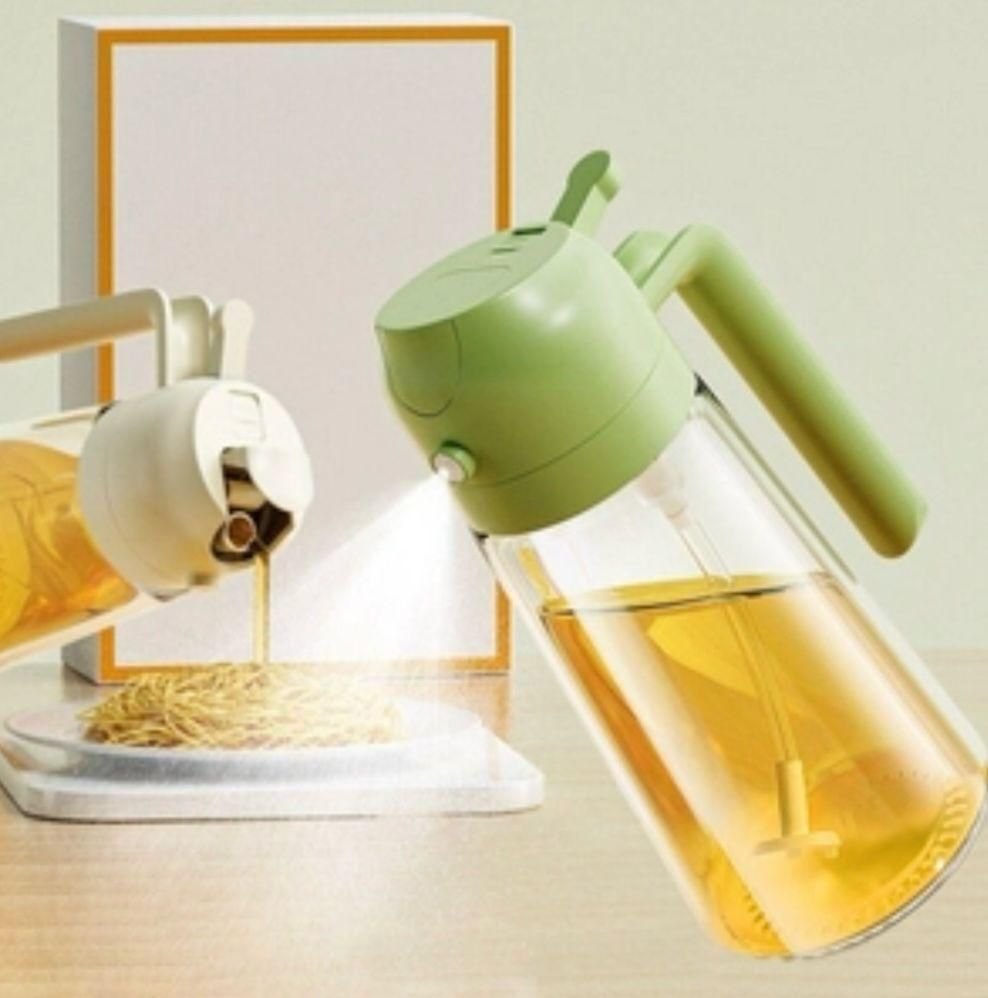 2 in 1 Oil Sprayer and Dispenser Bottle 500ML